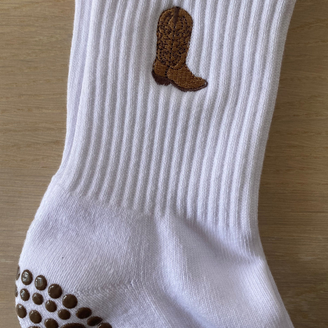 COWBOY BOOT GRIP SOCKS