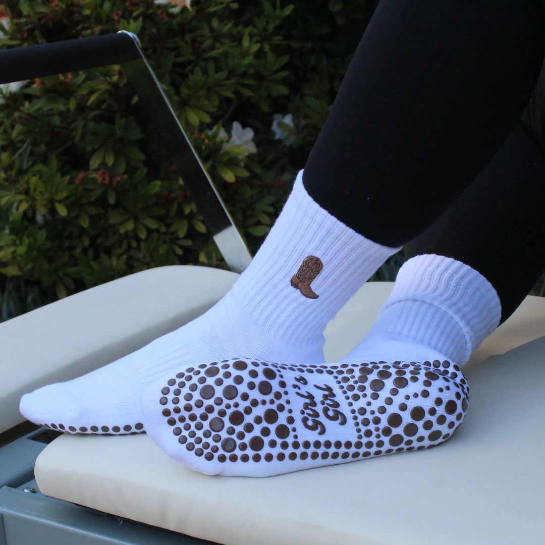 COWBOY BOOT GRIP SOCKS