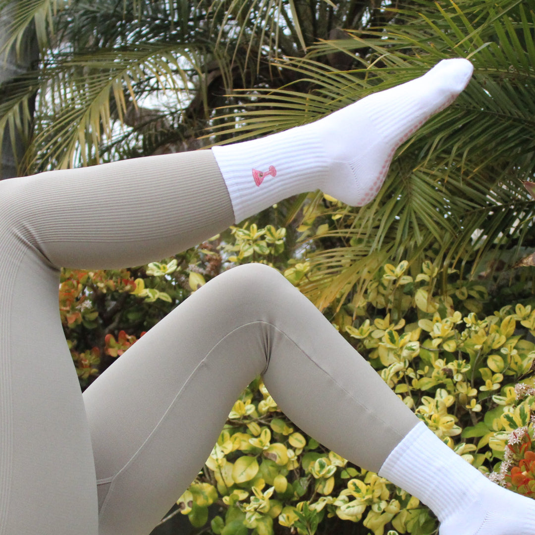 MARTINI GRIP SOCKS IN PINK