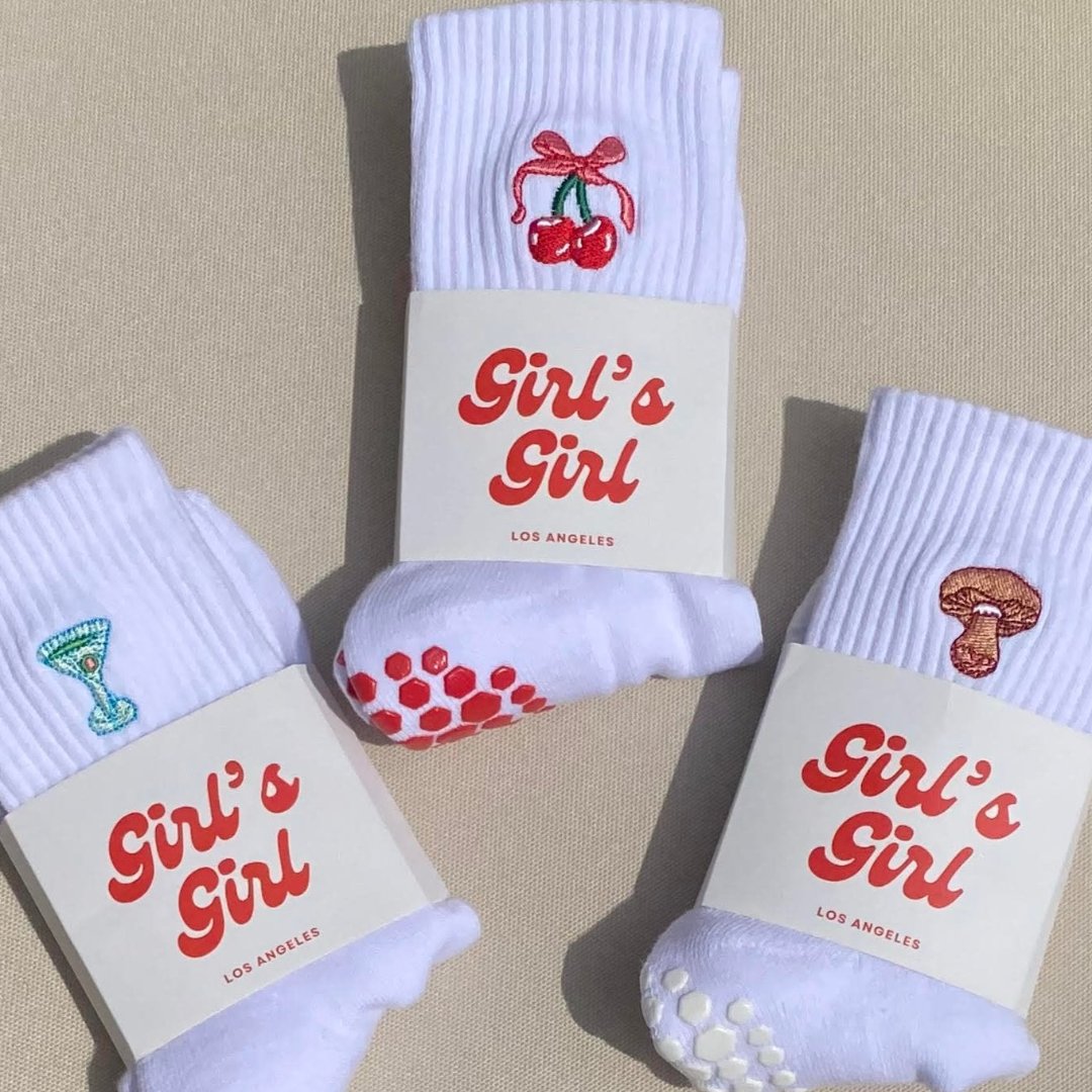 BUNDLE- THE GIRL'S GIRL GRIP SOCKS TRIO